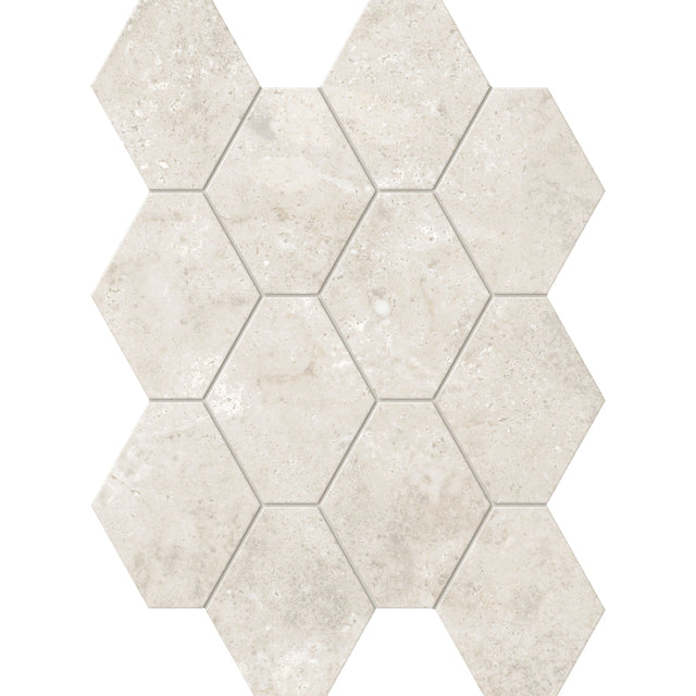 Unicom Starker Select Grey Hexagon Mosaic 25 x 34cm