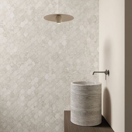 Unicom Starker Select Ivory Hexagon Mosaics