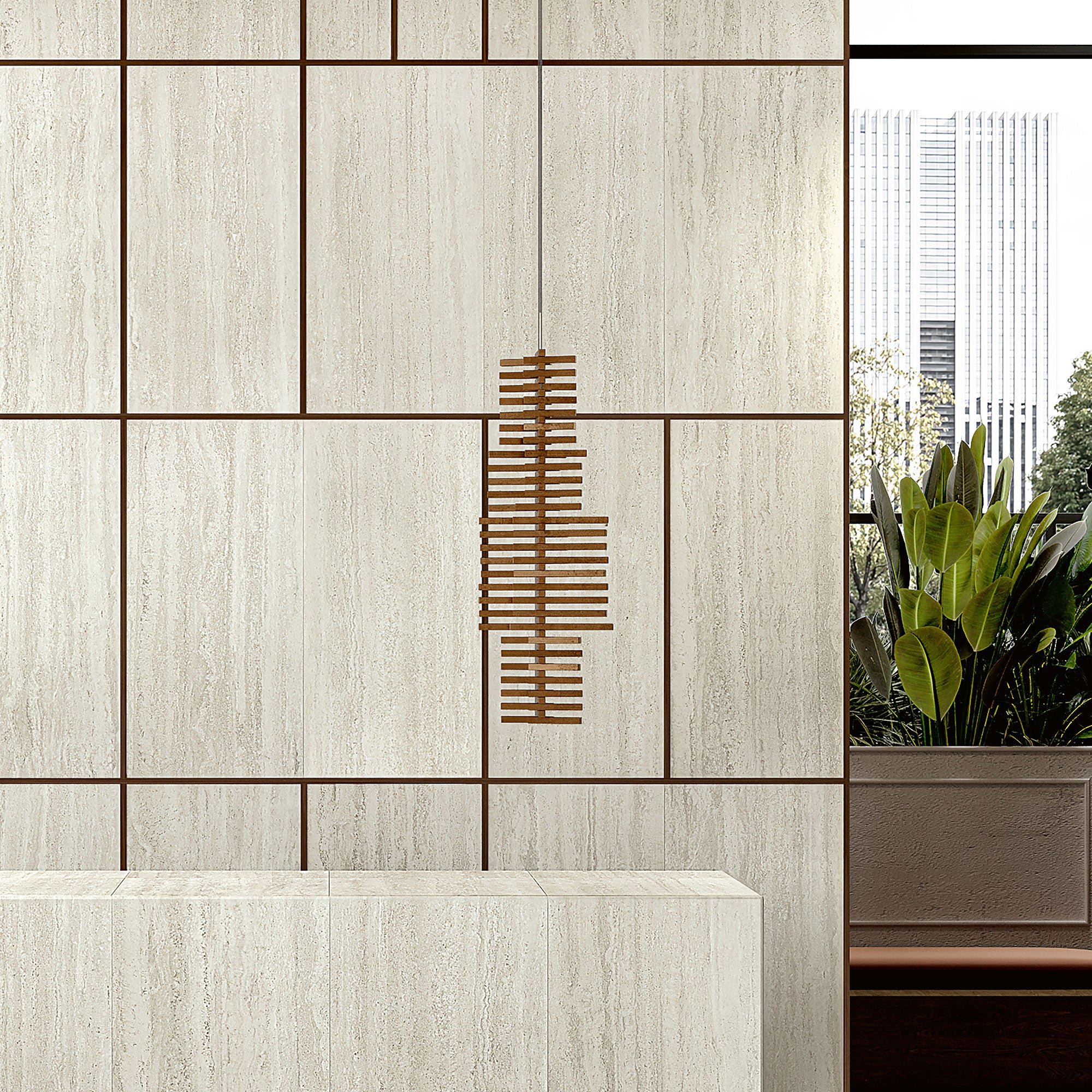 Unicom Starker Tibur Stone Opale Rett Wall & Floor Tiles