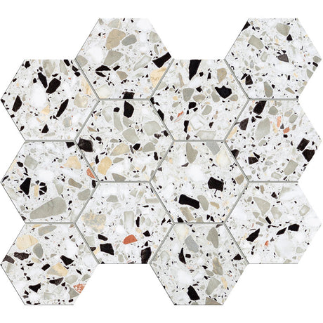 Unicom Starker Venice Murano Hexagon Mosaic 30 x 34cm