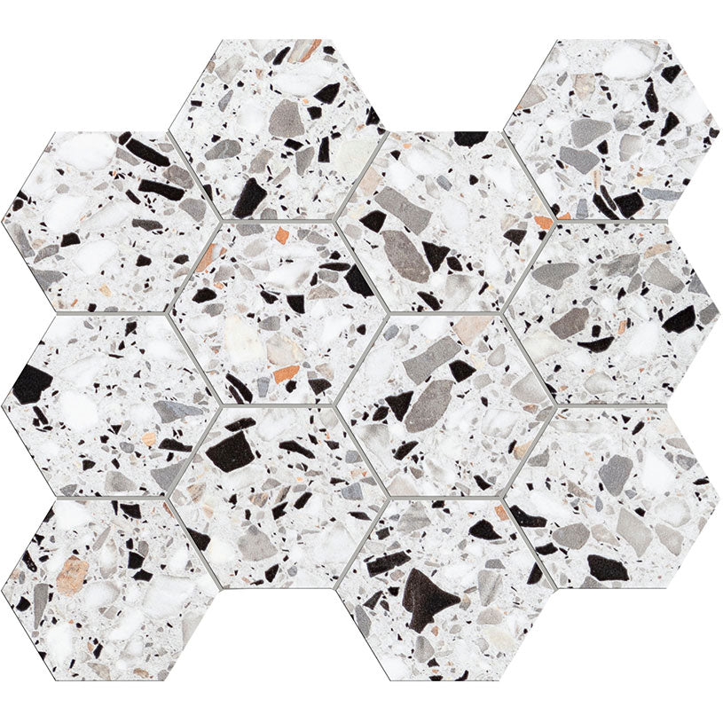 Unicom Starker Venice Rialto Hexagon Mosaic 30 x 34cm
