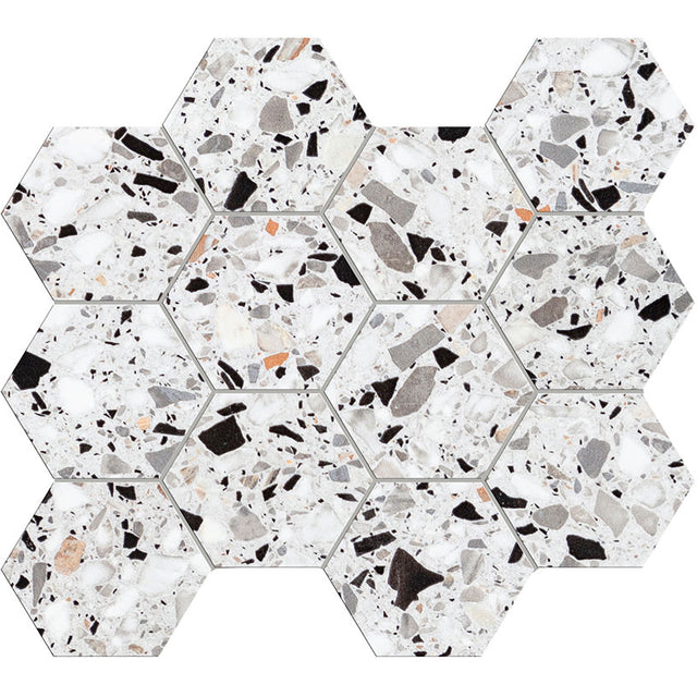 Unicom Starker Venice Rialto Hexagon Mosaic 30 x 34cm