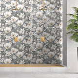 Valen Grey Decor Tile (with Valen Bianco) in bathroom