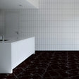 Velin Nero Gloss Tile on floors