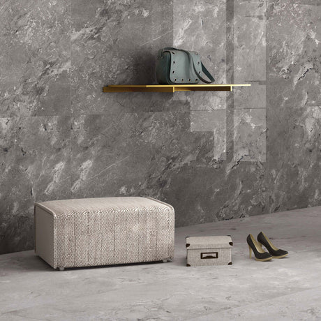 Velvet Gris Polished Tiles
