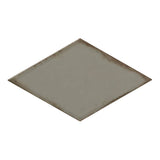 Vertex Vintage Light Grey Rhomboid Gloss Ceramic Wall Tile 152 x 263mm
