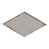 Vertex Vintage Taupe Rhomboid Gloss Ceramic Wall Tile 152 x 263mm
