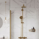 Virella Blanco & Virella Blanco Decor tiles on a bathroom wall