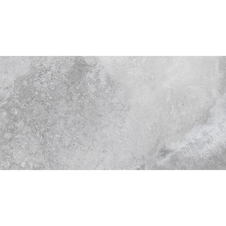 Virtu Dark Grey Satin Wall Tile 30 x 60cm