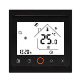 Warmsole 7-Day Wi-Fi Programmable Thermostat - Air & Floor Sensor - Black