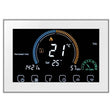 Warmsole Wi-Fi XL Programmable Thermostat - 7-Day Touch Screen, Air & Floor Sensor - White