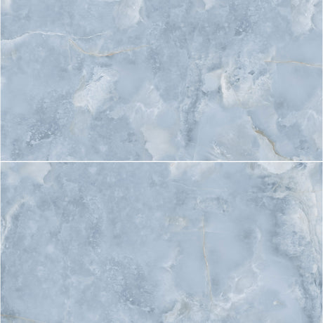 Zalara Aqua Rectified Polished Tile 60 x 120cm (2 tiles)