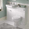 Abbey 2TH Semi Recessed Basin 495 x 445mm