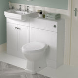 Primrose Back To Wall WC (standard white seat pictured)