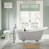 Tabo Primrose High Level WC (white standard seat pictured)