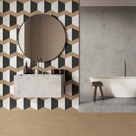 ABK Alterego Concrete Rett Tiles 60 x 120cm