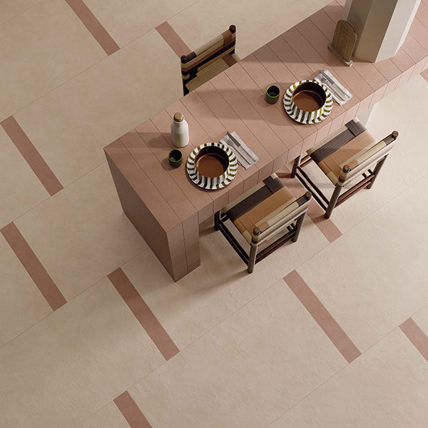 ABK Alterego Cream Rett Tiles 60 x 120cm