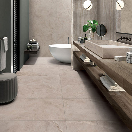 ABK Atlantis Sand Rett Tiles 60 x 120cm