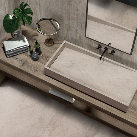 ABK Atlantis Sand Rett Tiles 60 x 120cm