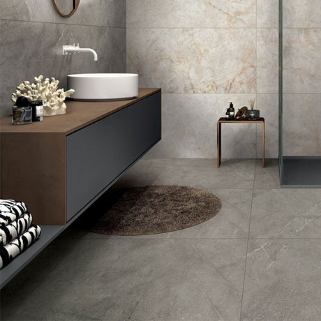 ABK Atlantis Taupe Rett Tiles 60 x 120cm