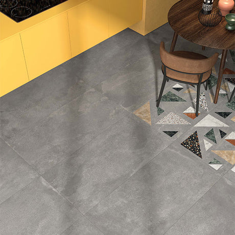 ABK Blend Concrete Grey Rett Tiles 60 x 120cm