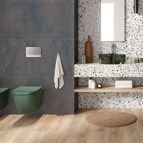 ABK Blend Concrete Iron Rett Tiles 120 x 280cm