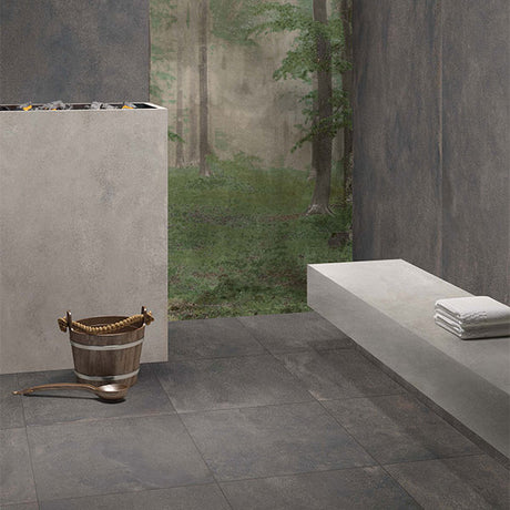 ABK Blend Concrete Iron Rett Tiles 120 x 280cm