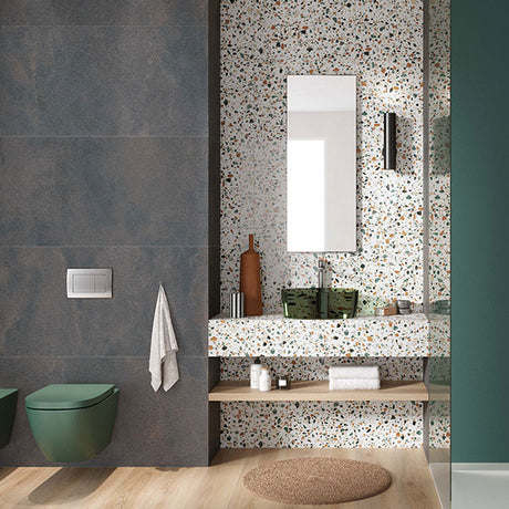 ABK Blend Concrete Iron Rett Tiles 60 x 120cm