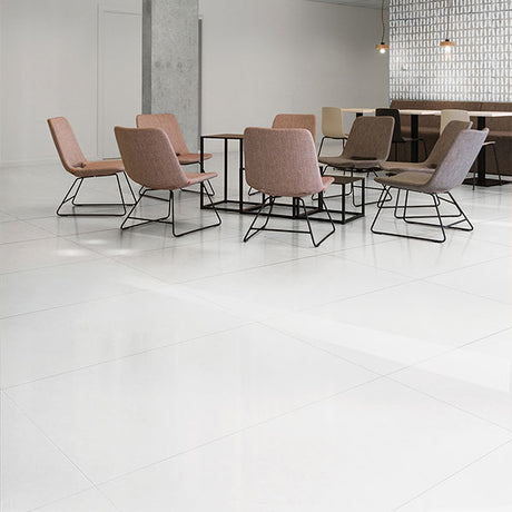 ABK Chrome White Rett Tiles