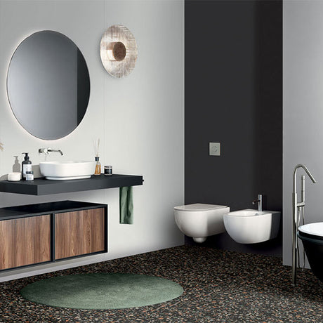 ABK Chrome White Rett Tiles