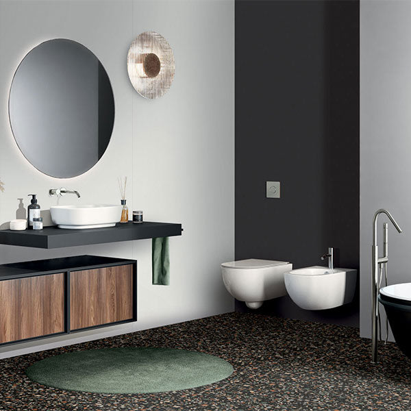 ABK Chrome White Rett Tiles