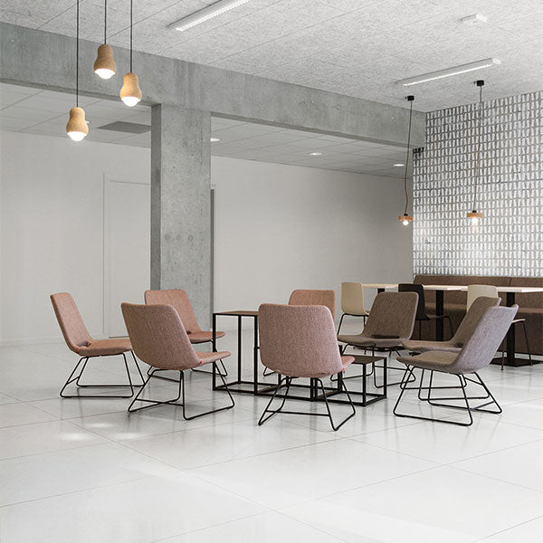 ABK Chrome White Rett Tiles