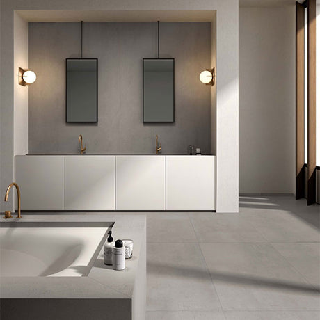 ABK Crossroad Chalk Grey Rett Tiles