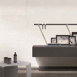 ABK Crossroad Chalk White Rett Tiles 60 x 120cm