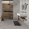 ABK Atlantis Grey Hammered Rett Tiles 120 x 120cm