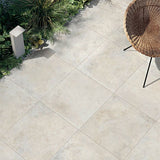 ABK OUT.20 Salento Ivoire Rett Outdoor Tiles