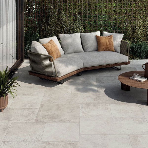 ABK OUT.20 Salento Ivoire Rett Outdoor Tiles