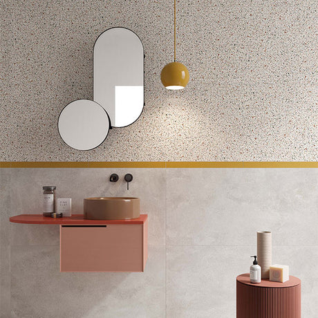 ABK Play Dots MultiWhite Tiles