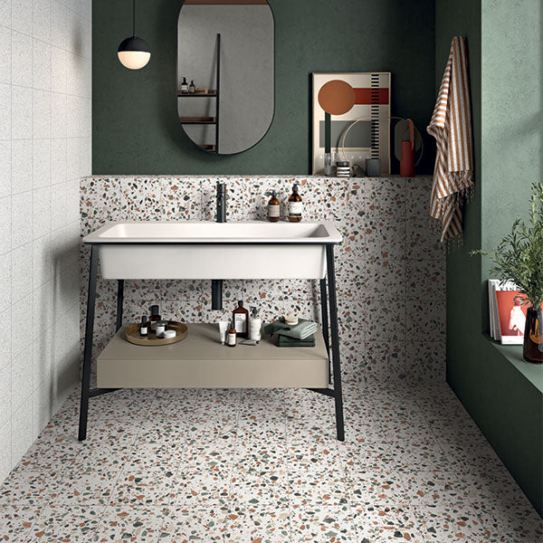 ABK Play Drops MultiWhite Tiles