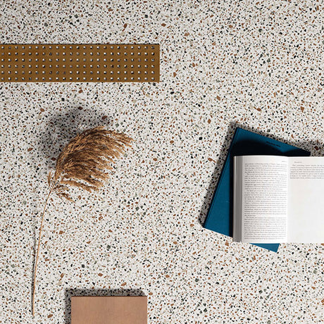 ABK Play Dots MultiWhite Tiles