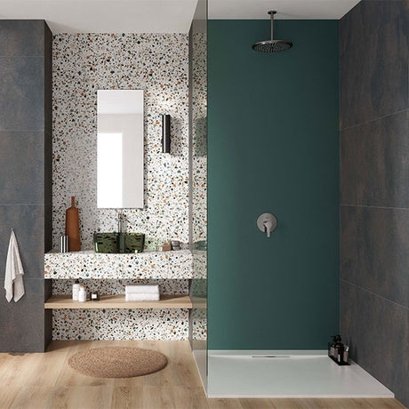 ABK Play Drops MultiWhite tiles