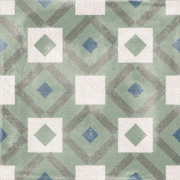 ABK Play Labyrinth Sage Tile 20 x 20cm