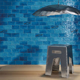 ABK Poetry Colors Blue Tiles 7.5 x 15cm