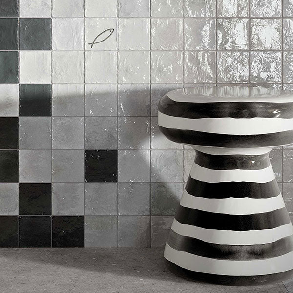 ABK Poetry Colors Pearl & Smoke Tiles 10 x 10cm