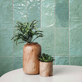 ABK Poetry Colors Sage Tiles 7.5 x 15cm