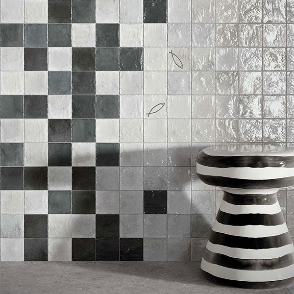 ABK Poetry Colors Smoke & Pearl Tiles 10 x 10cm