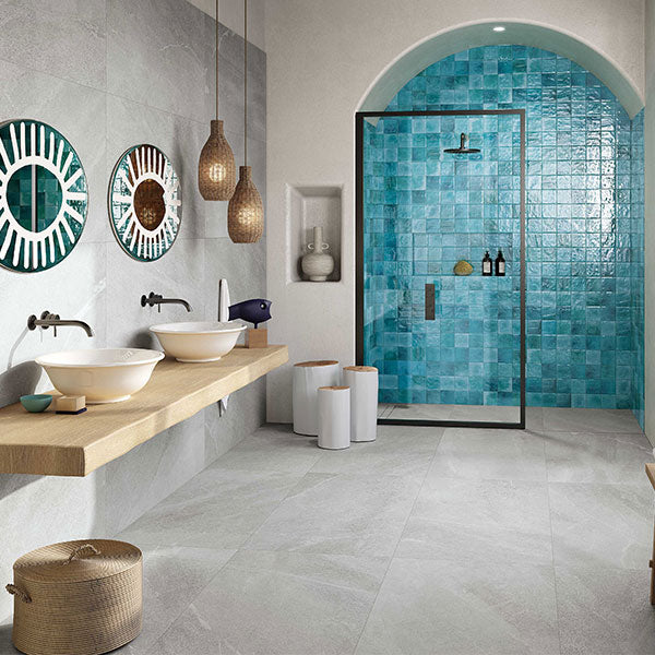 ABK Poetry Colors Turquoise Tiles 10 x 10cm