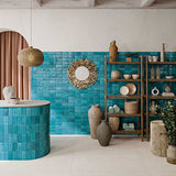 ABK Poetry Colors Turquoise Tiles 7.5 x 15cm