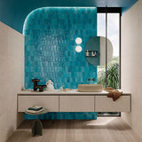 ABK Poetry Colors Turquoise Tiles 7.5 x 15cm