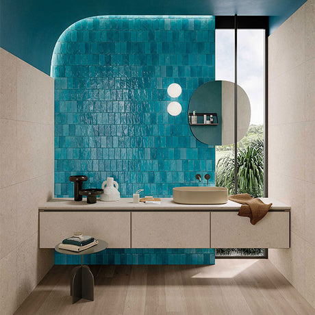 ABK Poetry Colors Turquoise Tiles 7.5 x 15cm